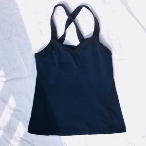 Lululemon athletic tank navy